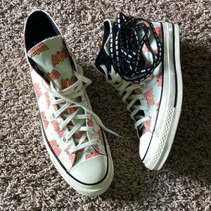 NWB Converse Chuck 70 Hi Batman white and pink Mens 10 Womens 12